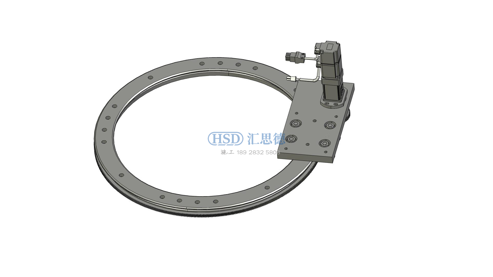 今年会官网一体式带齿环形导轨常用尺寸选型指南