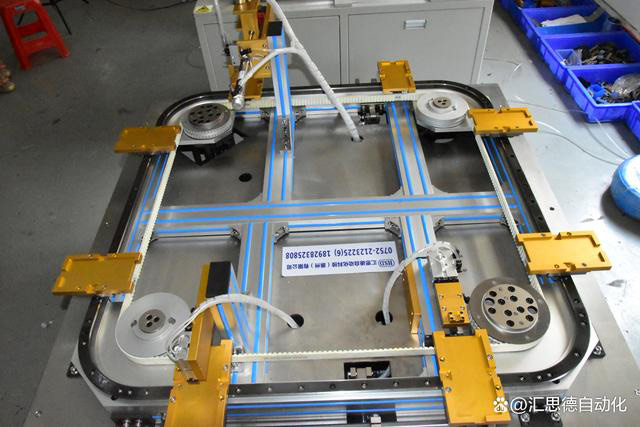 方形导轨循环运送线结构及应用案例(图2)